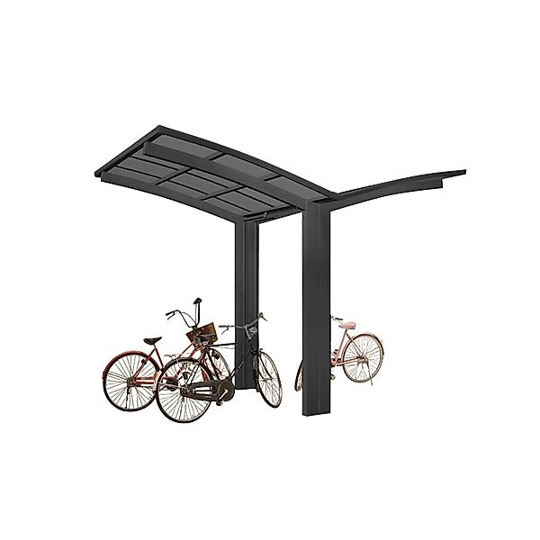 Ximax Alu Carport Portoforte Mini Typ 60 Schwarz 404 cm x 254 cm Sonderfert günstig online kaufen