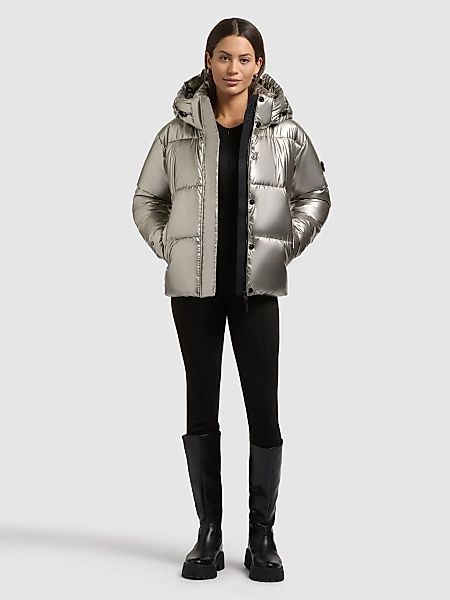 khujo Steppjacke "DEVINA2 SHINY" mit Kapuze günstig online kaufen