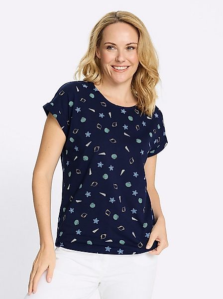 Sieh an! T-Shirt Rundhals-Shirt Kurzarm günstig online kaufen