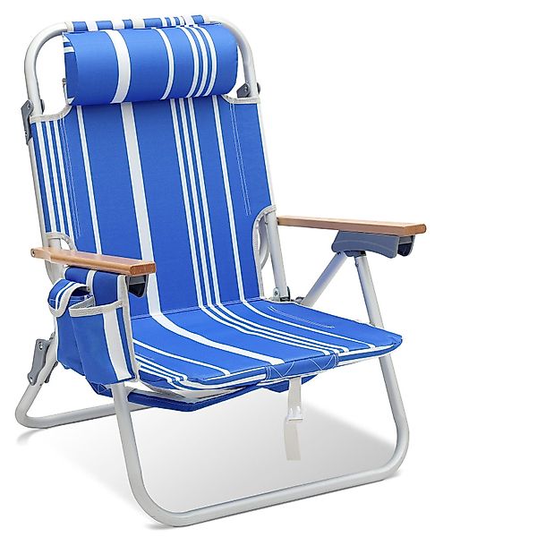 Sekey Campingstuhl Alu Strandstuhl Faltbar Liege günstig online kaufen