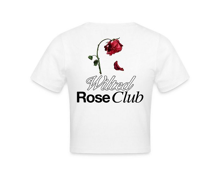 Spreadshirt T-Shirt Vintage Love Streetwear Rose Design Crop Top (1-tlg) günstig online kaufen