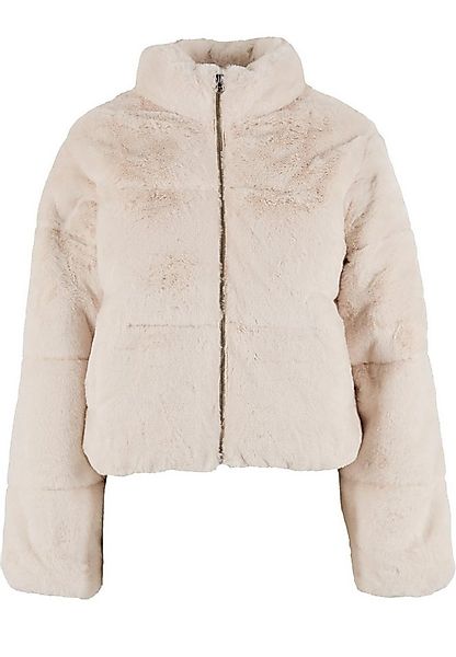URBAN CLASSICS Winterjacke Urban Classics Ladies Short Faux Fur Puffer Jack günstig online kaufen