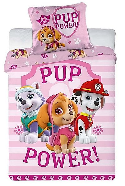 Nickelodeon Kinderbettwäsche Paw Patrol, Renforcé, 2 teilig günstig online kaufen