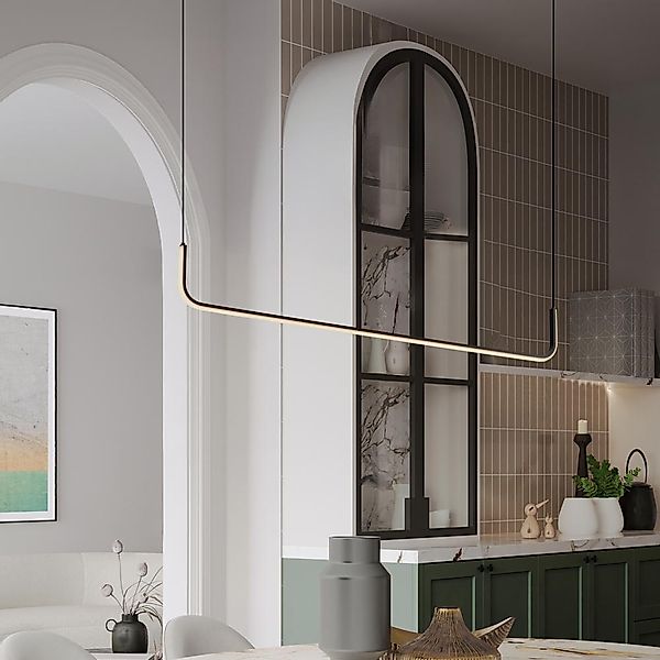 Nova Luce Pendelleuchte STRITA, LED fest integriert, Warmweiß günstig online kaufen