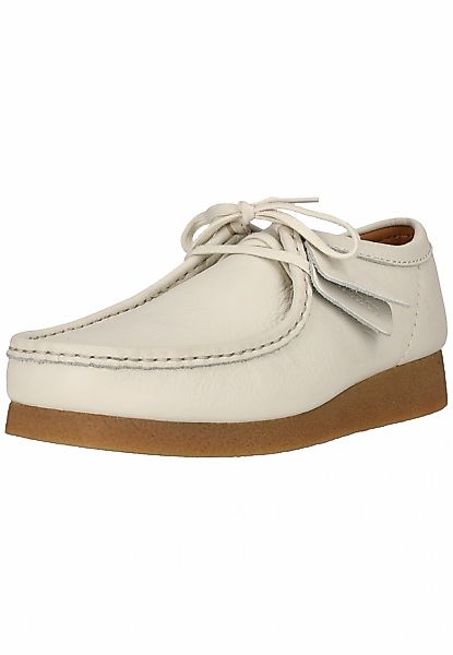Clarks Schnürschuh "Wallabee EVO" mit Kieselkrepp-Effekt günstig online kaufen