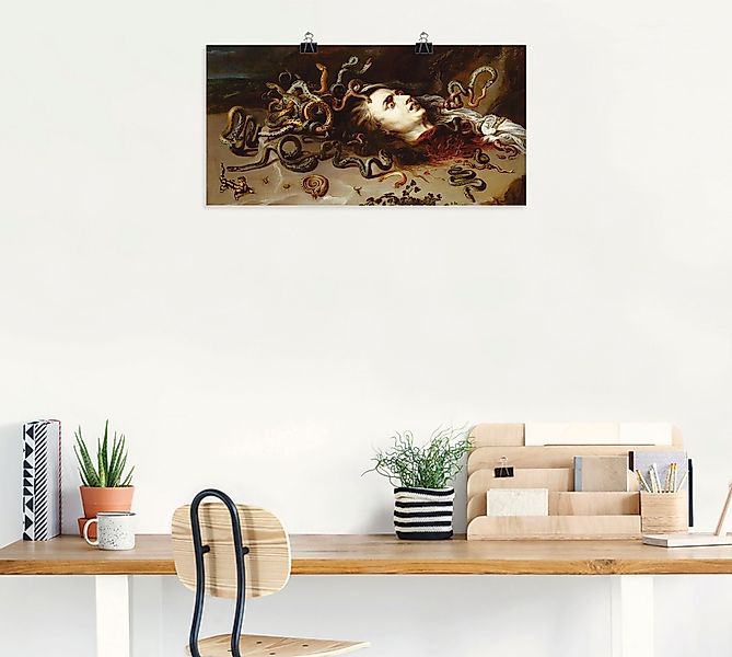 Artland Wandbild "Das Haupt der Medusa", klassische Fantasie, (1 St.), als günstig online kaufen