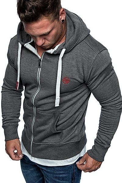 Amaci&Sons Kapuzenpullover TALLAHASSEE Herren Zipper Hoodie Herren Basic Ko günstig online kaufen