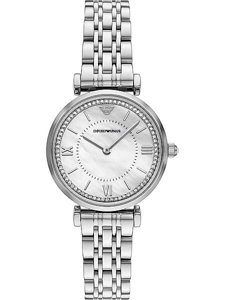 Emporio Armani Quarzuhr Emporio Armani Damen-Uhren Analog Quarz günstig online kaufen