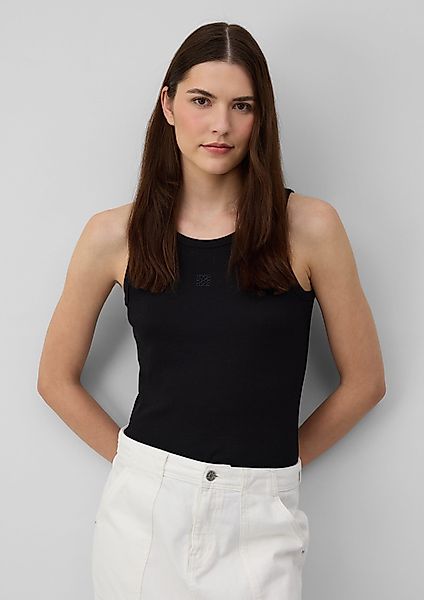 s.Oliver Shirttop Ripp-Top im Slim Fit günstig online kaufen