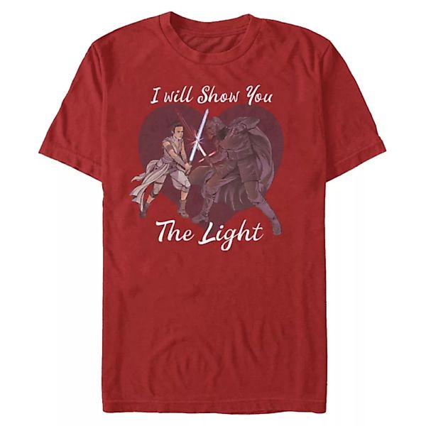 Star Wars - Kylo Ren & Rey The Light - Männer T-Shirt günstig online kaufen