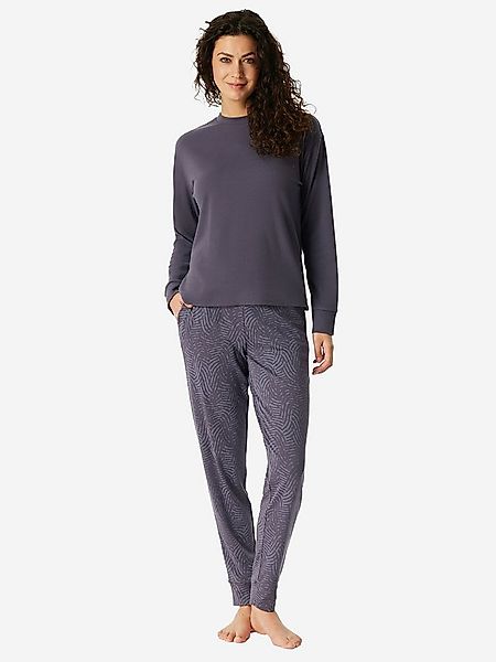 Schiesser Pyjama Selected Premium Warming (2 tlg) schlafanzug schlafmode be günstig online kaufen