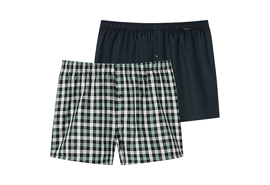 Schiesser Boxershorts 2er Pack Boxershorts (2-St., 2 Stück) aus hautfreundl günstig online kaufen