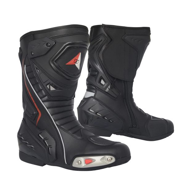 BOHMBERG Motorradstiefel aus echtem Leder / günstig online kaufen