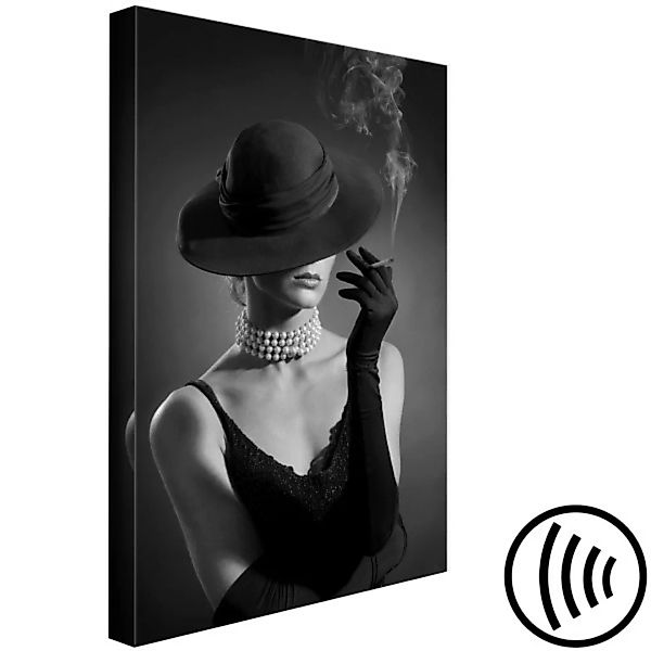 Leinwandbild Black Elegance (1 Part) Vertical XXL günstig online kaufen
