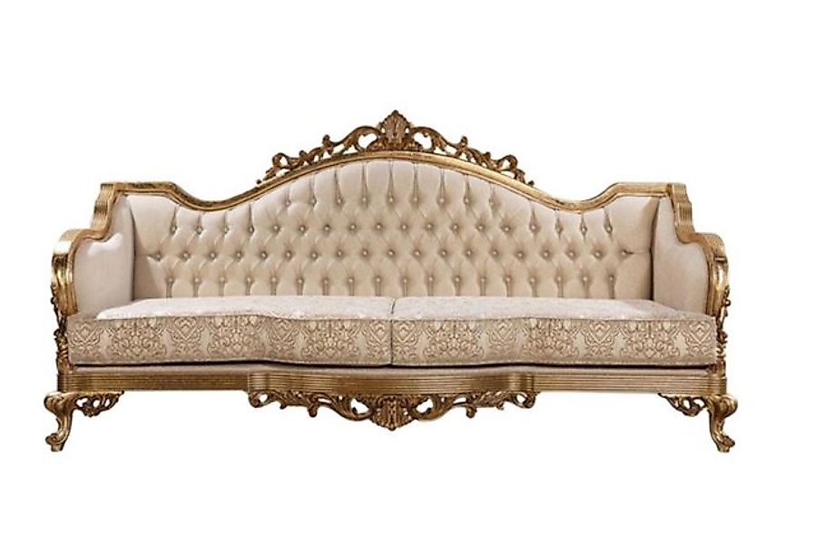 Xlmoebel Chesterfield-Sofa Sofa Möbel, klassische Couch, 218cm lang, Barock günstig online kaufen