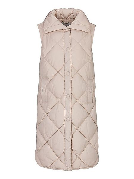 RICHROYAL Steppweste Knielange gesteppte Nylon Weste günstig online kaufen