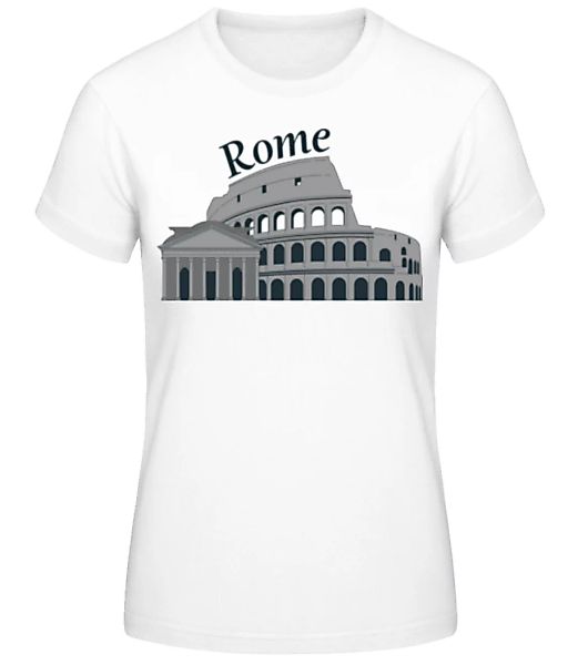 Rome Italy · Frauen Basic T-Shirt günstig online kaufen