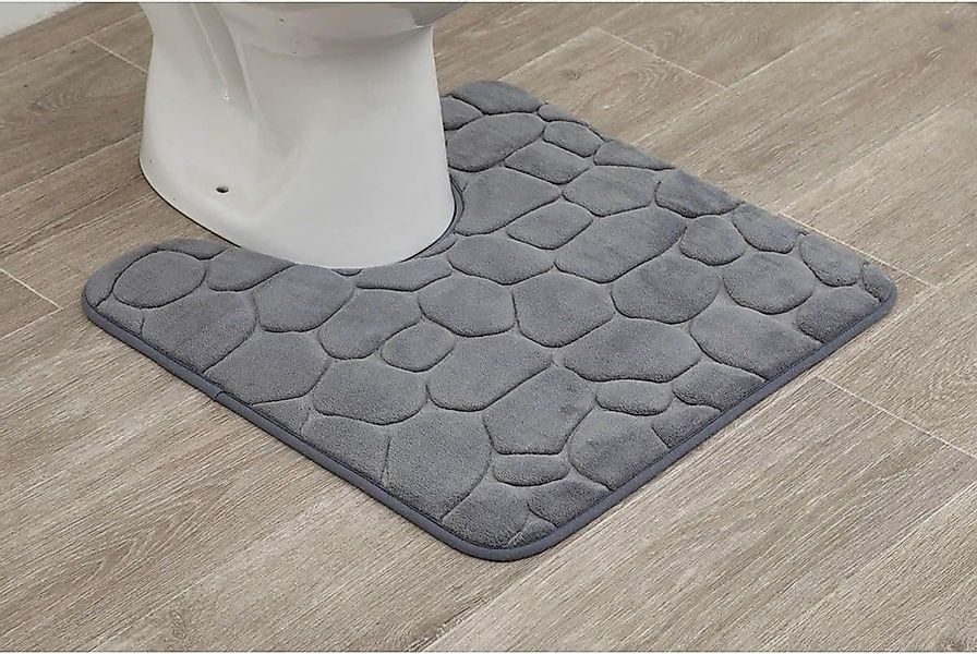 LikeKa WC-Vorleger mit Ausschnitt, Weicher Badezimmerteppich Badteppich mit günstig online kaufen