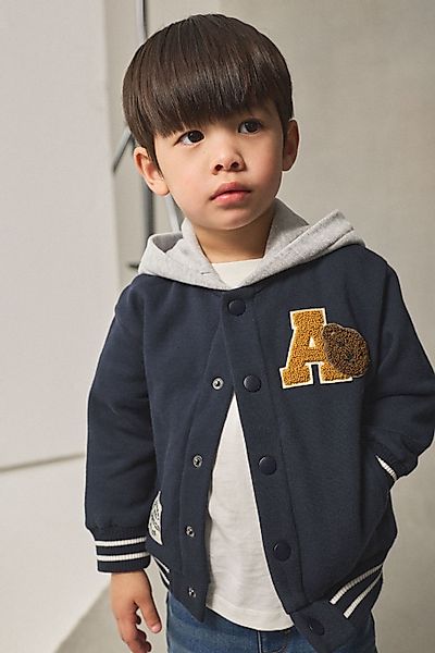 Next Collegejacke Jersey-Bomberjacke (1-St) günstig online kaufen