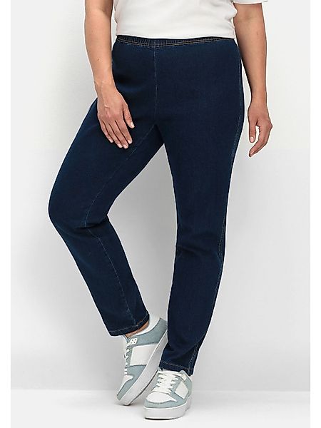 Sheego Jeansjeggings Große Größen mit Stretchbund, günstig online kaufen