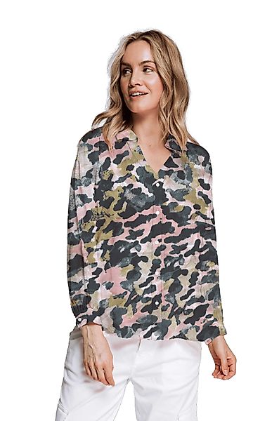 Zhrill Longbluse Bluse BEATA Beige günstig online kaufen