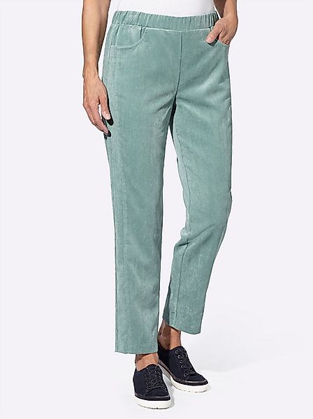 Sieh an! Jerseyhose Cord-Hose komfortabel günstig online kaufen