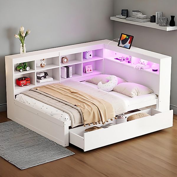 REDOM Stauraumbett Multifunktionales Schlafsofa Daybett Tagesbett günstig online kaufen