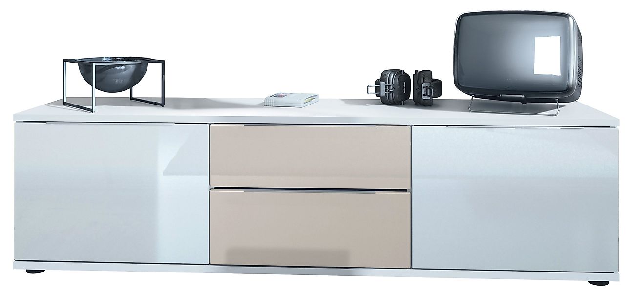 Vladon Lowboard Linio V1 (Fernsehtisch, mit günstig online kaufen