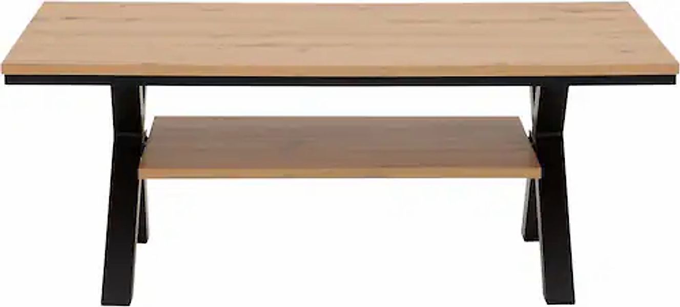 HELA Couchtisch »MATS« 1 Stk. tlg. großer Ablageboden günstig online kaufen