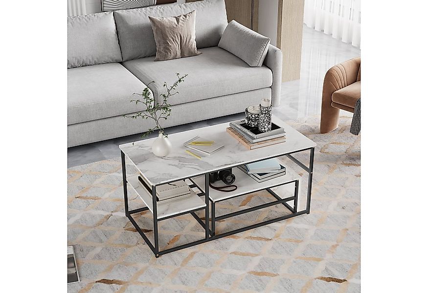 Furnishings Home Couchtisch Rechteck Satztisch Beistelltisch stapelbarer So günstig online kaufen