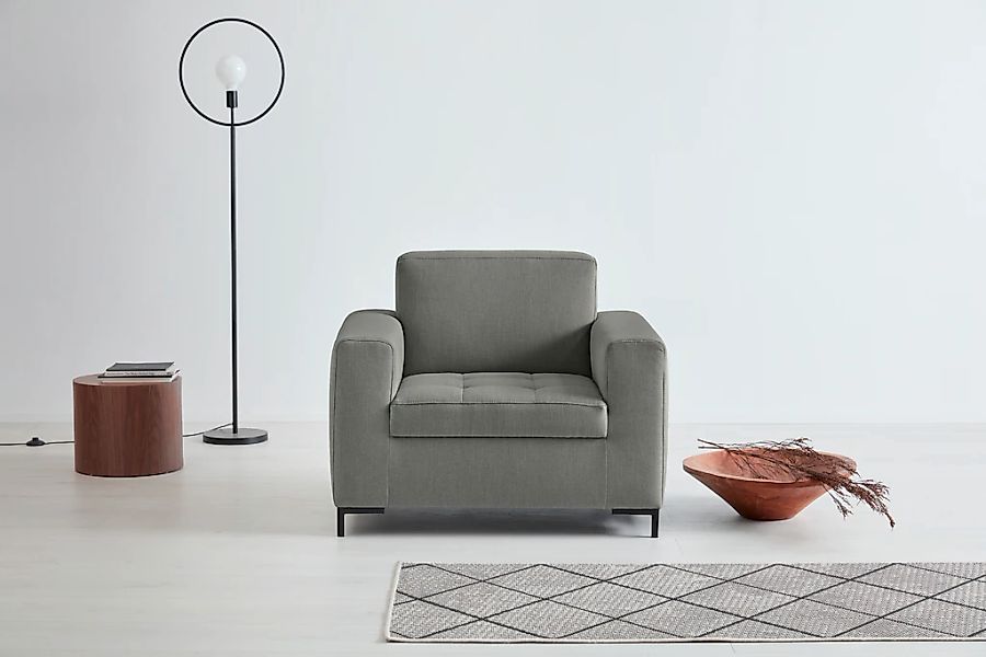 OTTO products Sessel "Grazzo Loungesessel, moderne Sitzheftung, bequemer Ei günstig online kaufen