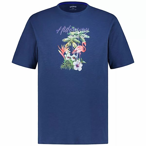 RAGMAN T-Shirt mit Motiv-Print günstig online kaufen
