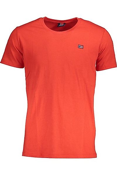 NORWAY 1963 T-Shirt Stylisches Herren T-Shirt mit Applikation, Rot günstig online kaufen