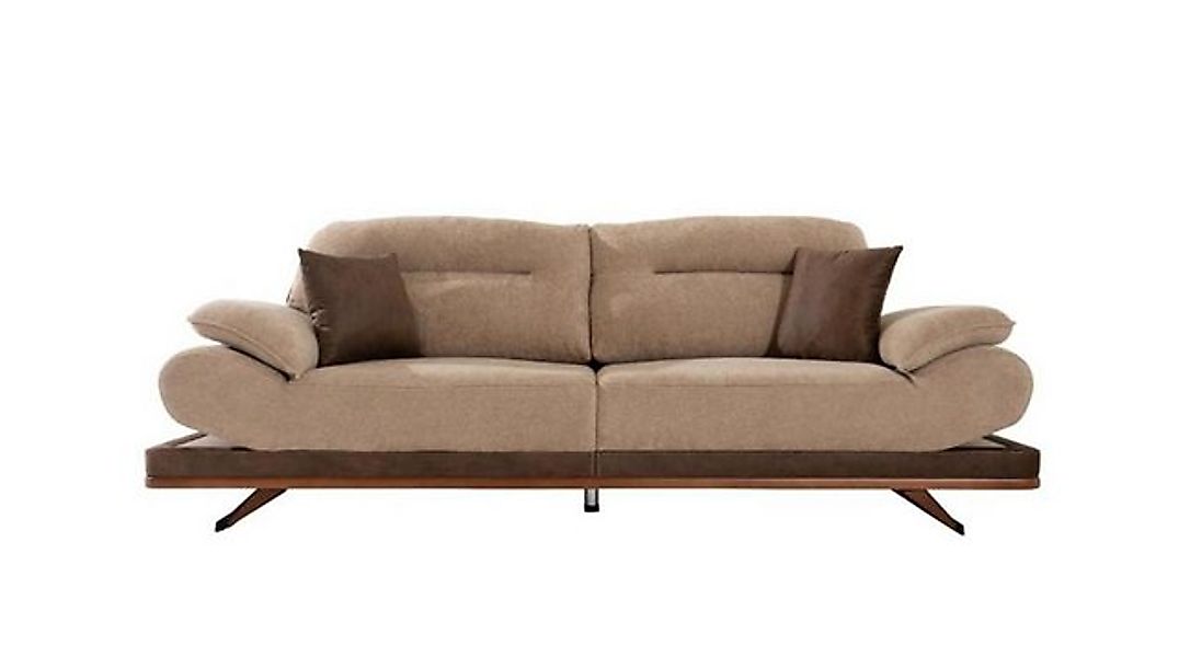 Xlmoebel 3-Sitzer Neu Braunes Designer-Sofa für das Wohnzimmer mit drei Sit günstig online kaufen