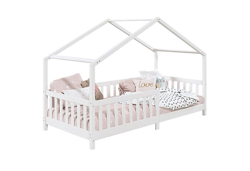 IDIMEX Kinderbett LISAN, Hausbett Tipibett Kinderbett Montessori Bett massi günstig online kaufen