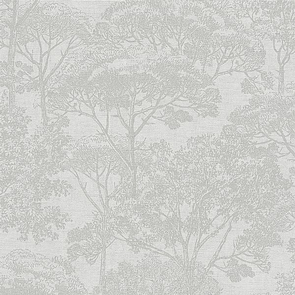 PROFHOME 380234-GU Natur Tapete Toile De Jouy Matt Beige Creme 0,53 m x 10, günstig online kaufen