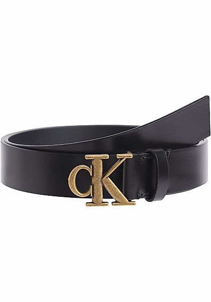 Calvin Klein Jeans Ledergürtel "MONO PLAQUE LTHR BELT 30MM", mit Logoschnal günstig online kaufen