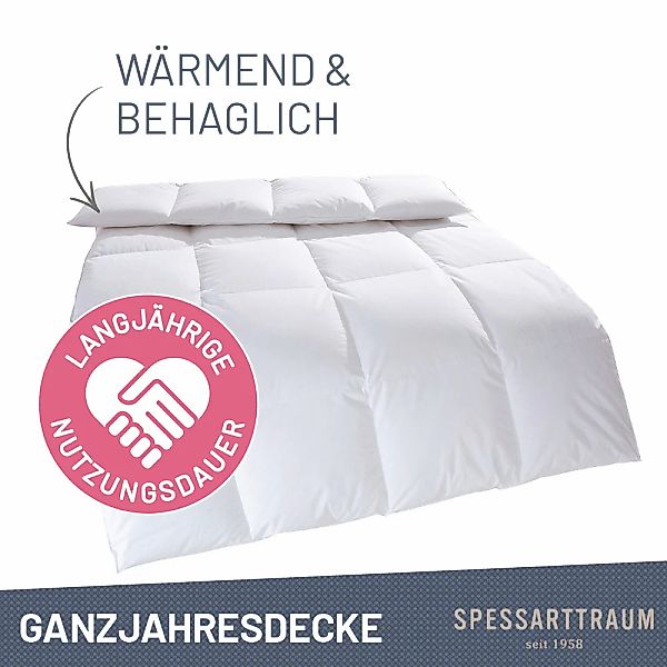 SPESSARTTRAUM Daunenbettdecke "Laax Bettdecke 135x200, 155x220 cm und viele günstig online kaufen