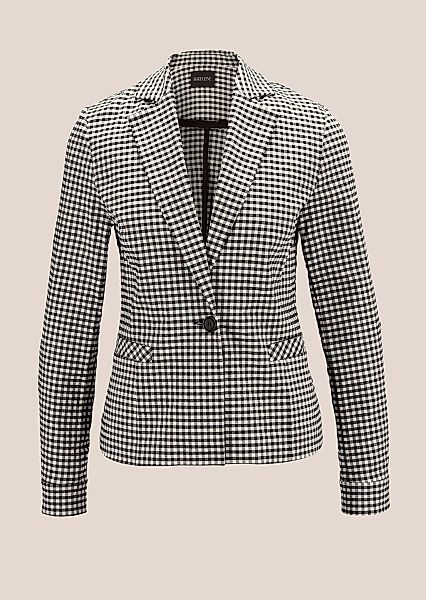 MADELEINE Jackenblazer "Blazer Blazer in feinem Vichy-Karo" günstig online kaufen