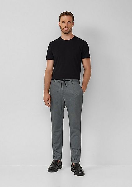 s.Oliver Chinos Anzughose S.OJOGG s.O JOGG: Anzug-Hose aus meliertem Piqué- günstig online kaufen