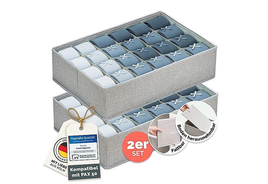 Blumtal Faltbox HEMNES, MALM, PAX Organizer Ordnungssystem Kleiderschrank ( günstig online kaufen