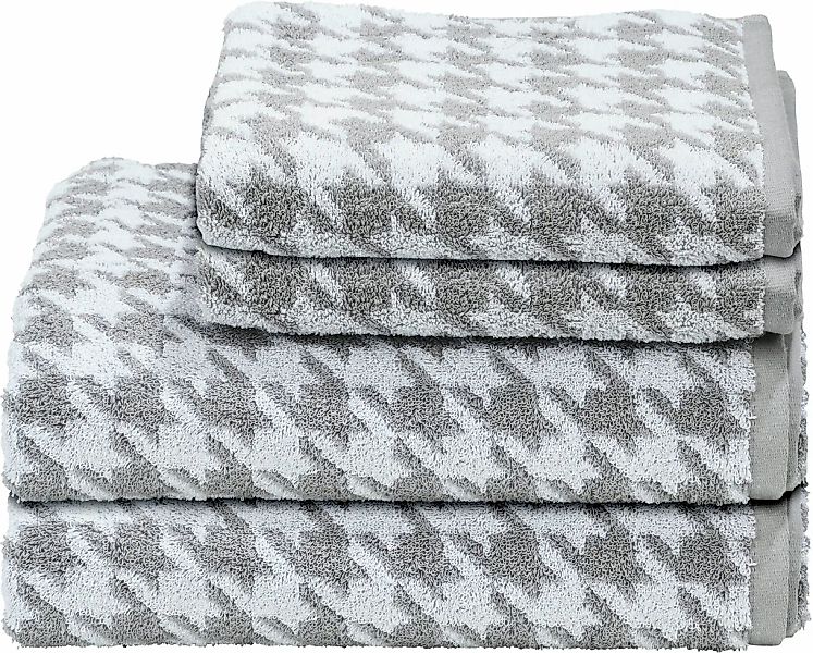 done. Handtuch Set "Daily Shapes Bird" Set 4 Stk. Jacquard-Walkfrottier Jac günstig online kaufen