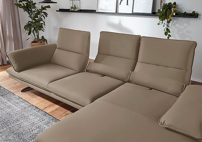 W.SCHILLIG Ecksofa »broadway, Designsofa mit tollem Sitzkomfort, L-Form«, S günstig online kaufen