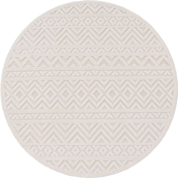 Paco Home Teppich Livorno 673, rund, günstig online kaufen