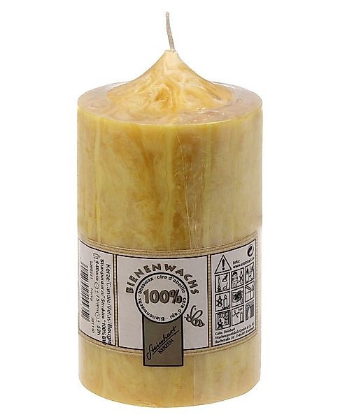 Steinhart Kerzen Bienenwachskerze 100% Bienenwachs Stumpenkerze "Struktur" günstig online kaufen