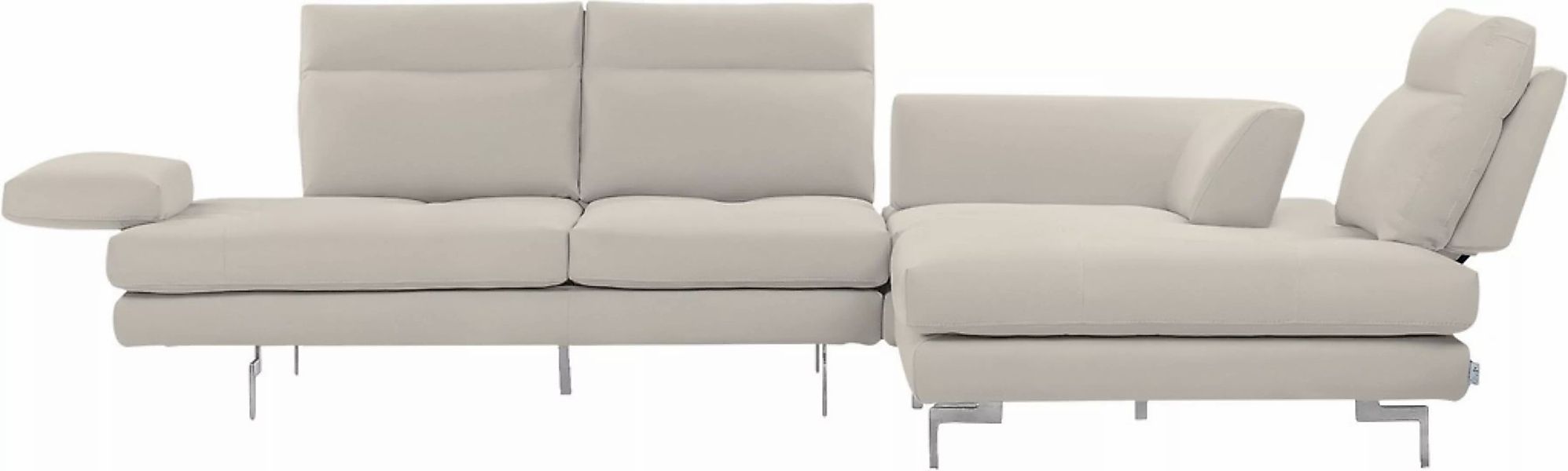 CALIA ITALIA Ecksofa »Toby Wing, L-Form, Designsofa mit sensationellem Sitz günstig online kaufen