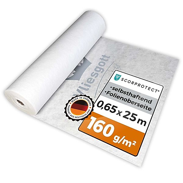 Scorprotect BSV Boden Und Treppenschutzvlies Vliesgott Selbsthaftend 0,65 M günstig online kaufen