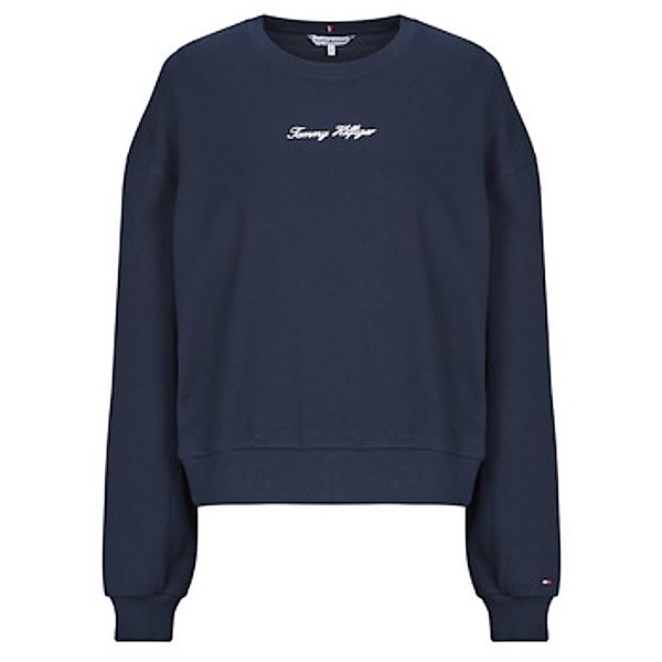 Tommy Hilfiger  Sweatshirt CLASSIC SCRIPT TERRY SWEATSHIRT günstig online kaufen