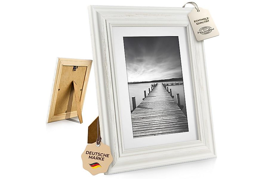 Mein Landhaus Bilderrahmen Mein Landhaus Bilderrahmen Stockholm weiß holz e günstig online kaufen