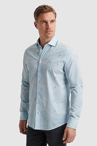 Vanguard Hemd Druck Hellblau - Größe M günstig online kaufen